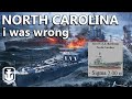 North carolina b hull not buffed in 125 but clr did get buffed