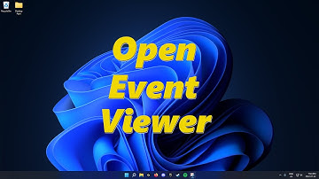 How To Open Event Viewer In Windows 11