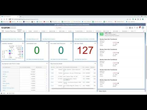 FloorForce - How to use a dashboard