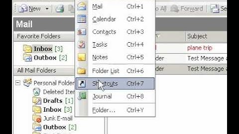 Microsoft Office Outlook 2003 Change the tasks that appear