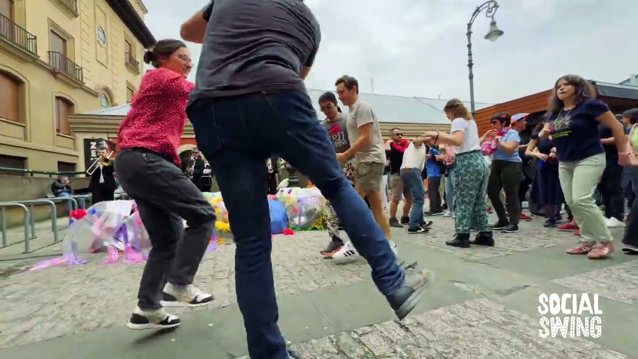 Spring Lindy Weekend 2024 #SLW24 The Iruña Brass Band | Pamplona Dance Street Zentral @bigkick4506
