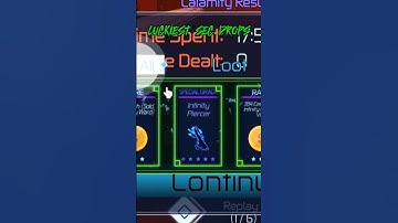 LUCKIEST CALAMITY DROPS (jujutsu infinite)