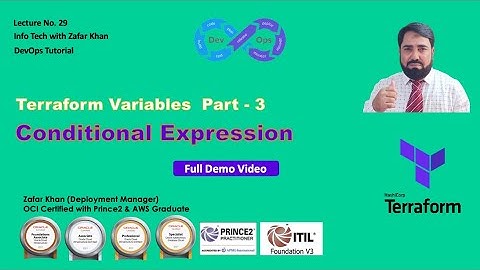 Conditional Expressions used in Terraform | FULL DEMO | Info -Tech with Zafar Khan