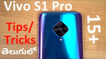 Vivo S1 Pro 15+ Tips and Tricks In Telugu
