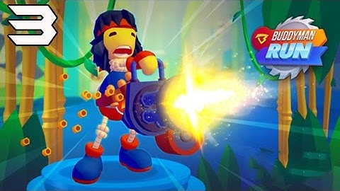 Buddyman Run Android iOS Gameplay | Buddyman Run Shoot And Run Walkthrough P.3