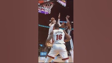 Jaime Jaquez Jr Throws Down Over Wemby 😱🔥#nba #basketball #shorts