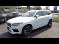 2022 Volvo XC90 T6 AWD Momentum Walkaround, Start up, Tour and Overview