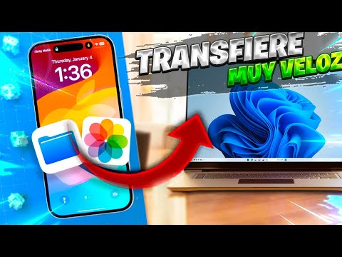 Cómo PASAR FOTOS de iPhone a PC ULTRA RAPIDO / Método MÁS VELOZ sin FALLA