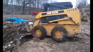 me pushing rotton corn jd 7775,ford 7710