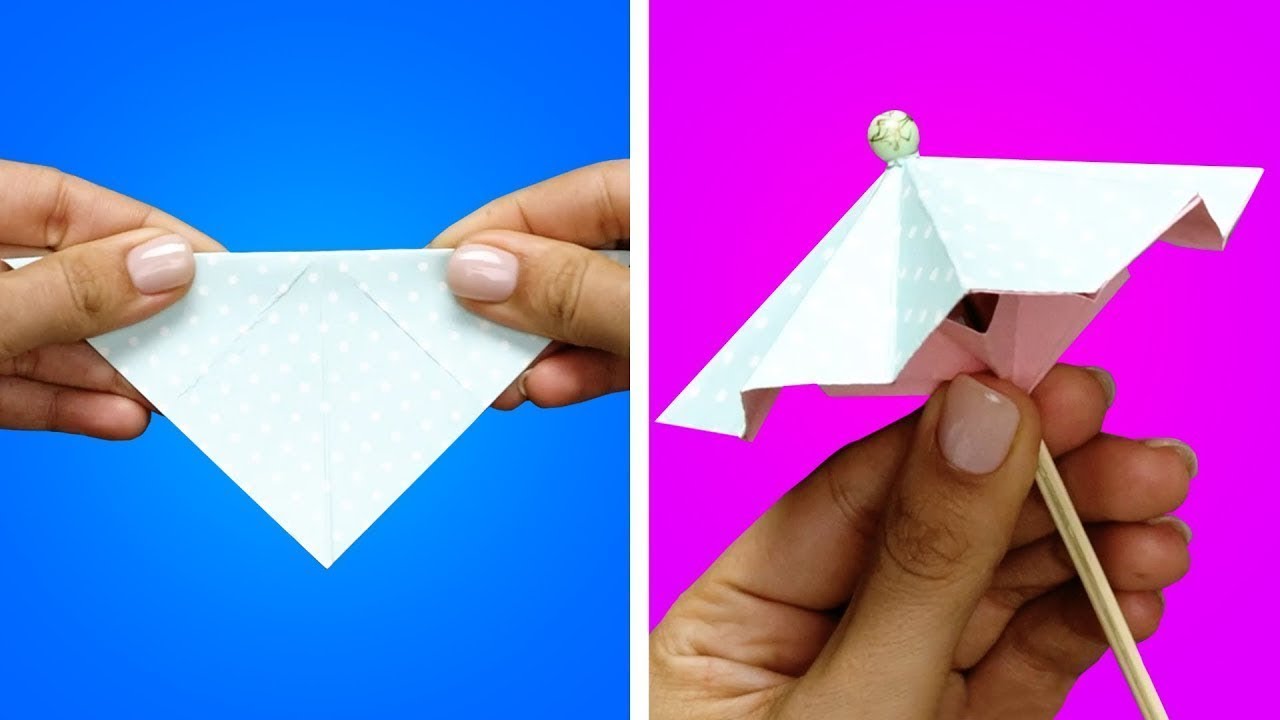 ユニークなのに簡単な折り紙の折り方アイディア16