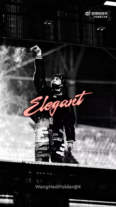 Dylan Wang Rehearsal at GAI Evolution Tour (Chongqing Edition) singing 'Elegant' | Wang Hedi 2025