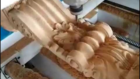 4axis multi head Complicated curved surface sofa leg engraving