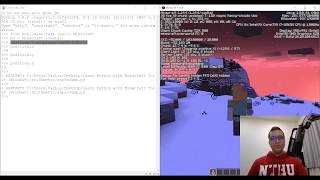 Learn Python with Minecraft - Part 3: Python Arithmetic - Lesson  4: Addition Practice - Super Jump