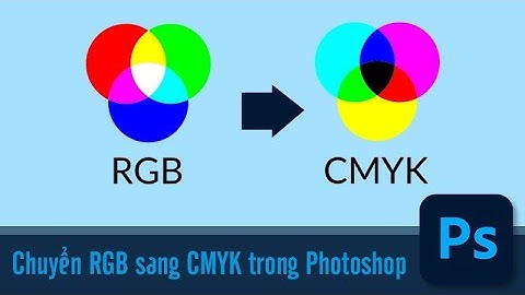 Cách chuyển màu RGB sang CMYK trong Photoshop