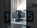 This flip clock makes time feel aesthetic #flipclock #deskaesthetic #retrodesign #minimalsetup