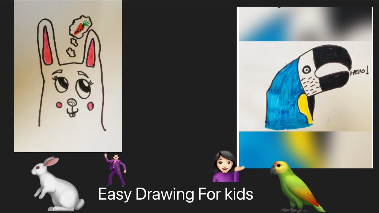 2 Easy Drawing for Kids - YouTube
