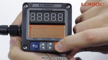 The operation of system related setup of FP-AS510 paddle wheel flowmeter