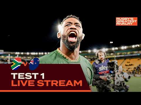 π΄ LIVE | South Africa v New Zealand | Rugby's Greatest Rivalry | First Test