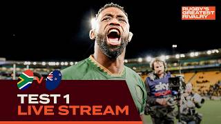 🔴 LIVE | South Africa v New Zealand | Rugby's Greatest Rivalry | First Test