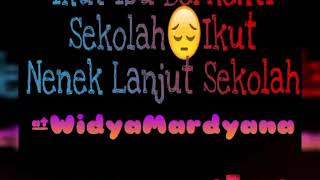 Status WA keren Anak Broken Home bikin nyesek😪