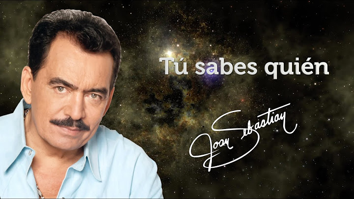 TÚ SABES QUIÉN LYRIC VIDEO OFICIAL