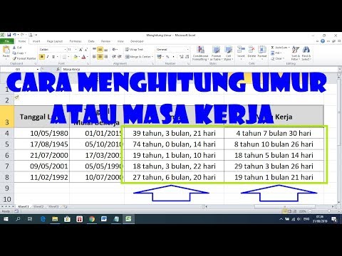 Video: Cara Mengira Usia Rata-rata Pekerja