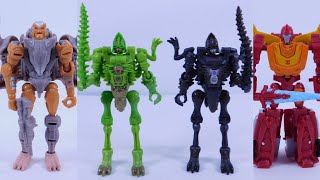 Transformers kingdom Core Class Stop Motion Compilation Part 2