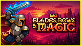 КРУТАЯ КАРТОЧНАЯ СТРАТЕГИЯ — BLADES, BOWS AND MAGIC?! screenshot 5