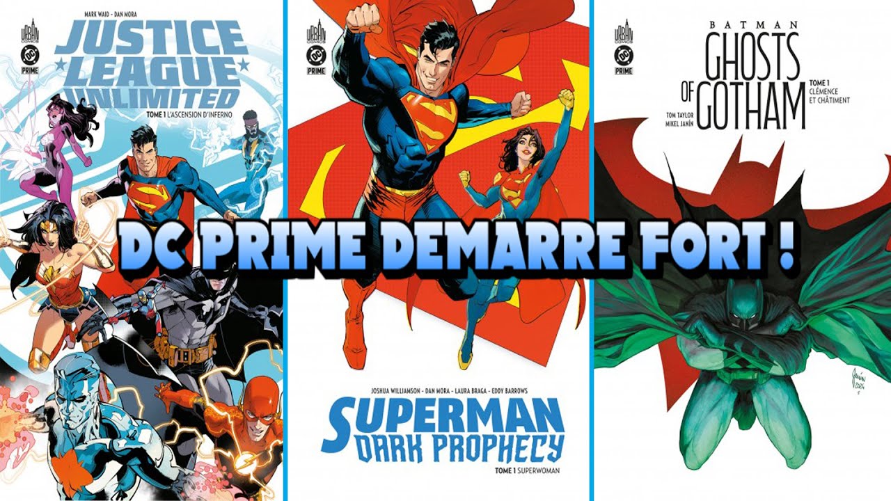 ComiX de la Semaine : DC PRIME - Batman, Superman et Justice League