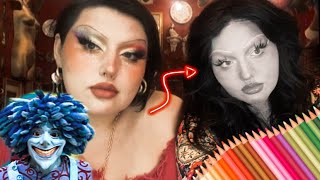 I let colored pencils choose my makeup! (thanks so much for 10k!)