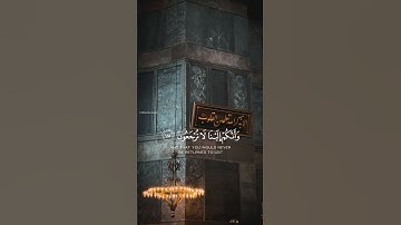 سورة المؤمنون {الآية 115} بصوت الشيخ ياسر الدوسري ❤️❤️