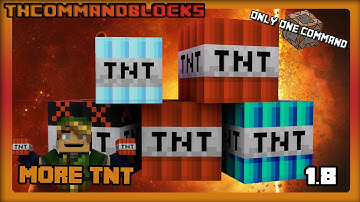 Minecraft one command block- More TNT
