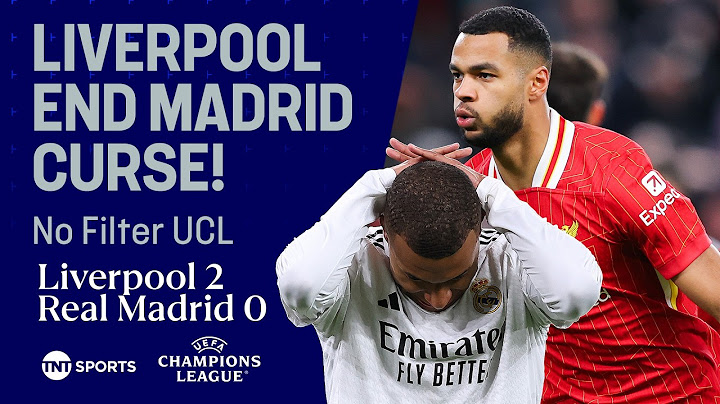 No Filter UCL: Arne Slot’s Liverpool Storm Past Real Madrid In Champions League Thriller 😤🍿