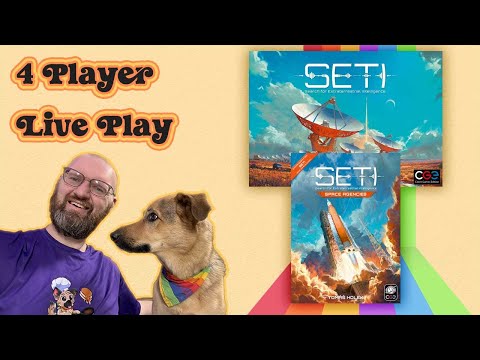 SETI Space Agencies 4 Player Live Play