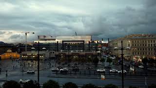 Sennaya Ploschad Rain Squall time lapse