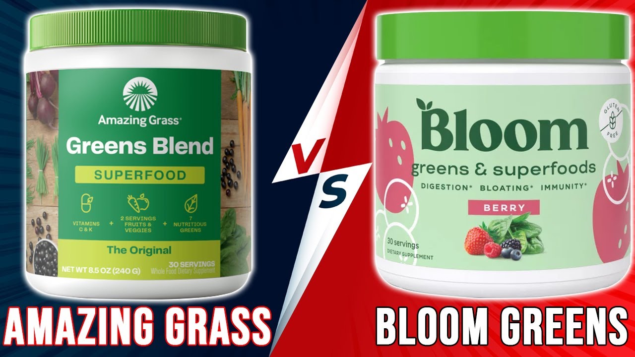 Amazing Grass vs Bloom Greens - Which Green Powder Is Better? (The Ultimate  Comparison) 