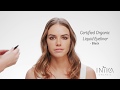 How to certified organic liquid eyeliner  inika organic