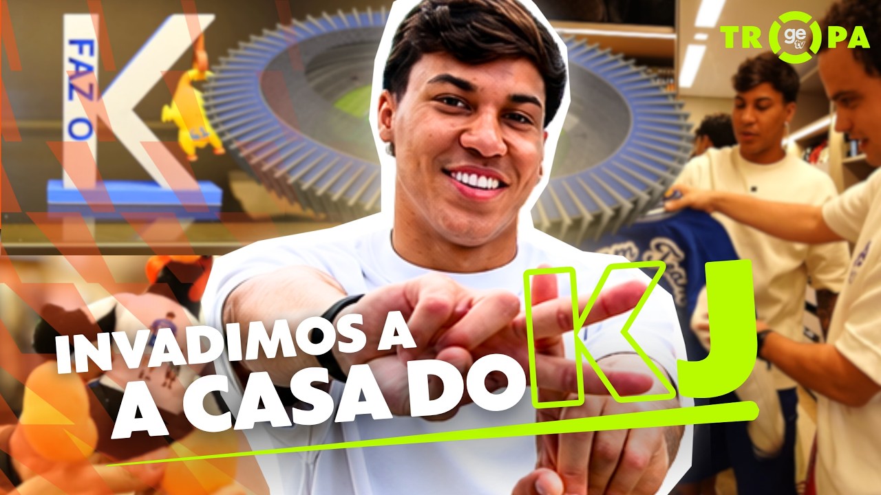 UM DIA COM KAIO JORGE, ATACANTE DO CRUZEIRO! | Tropa ge tv