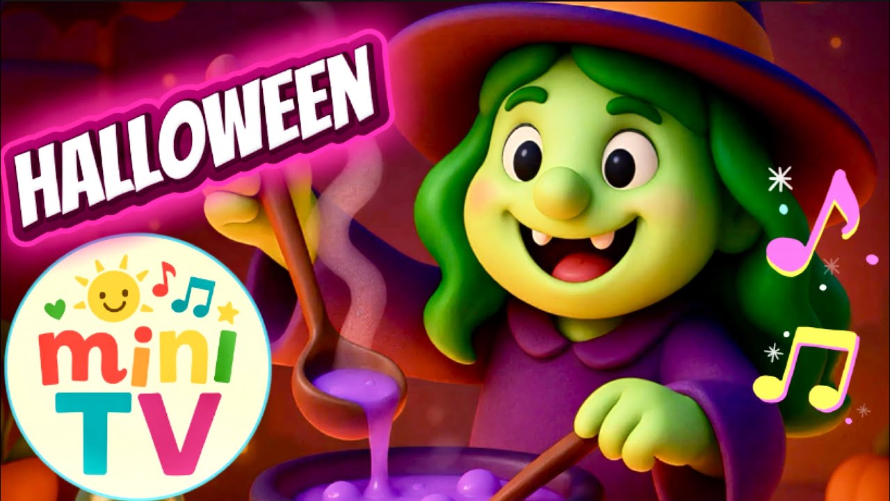 Halloween pre deti 🎃 Pesnička pre deti na Halloween po slovensky - Ježibaba 