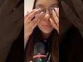 ASMR Tapping on my glasses👓 #asmr #relax #visualtingle #tingles #triggersforsleep