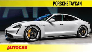 Porsche Taycan First Look | Frankfurt Motor Show 2019 | Autocar India