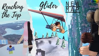 How to get the glider in bloxburg new map 2025   how to reach the top 