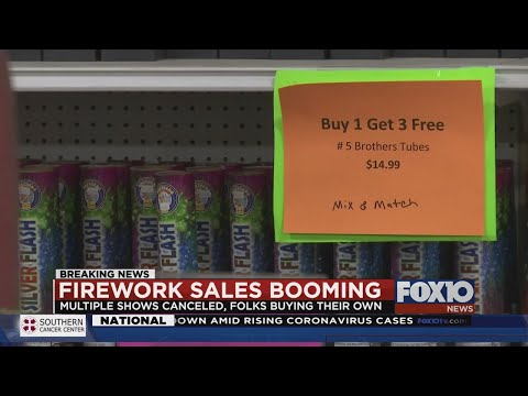 Firework sales are