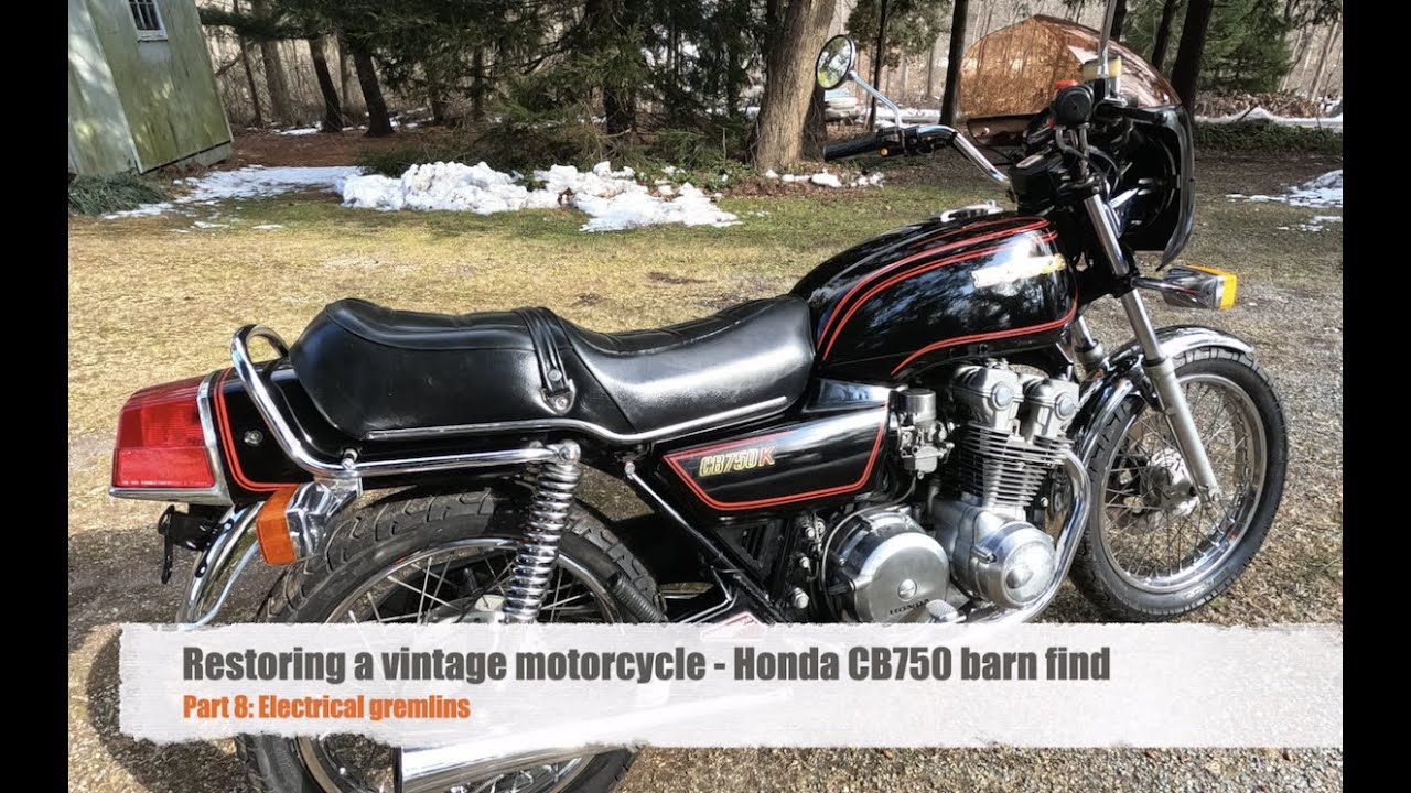 Honda CB750 Restoration - Part 8 - New Regulator & CDI Boxes - YouTube