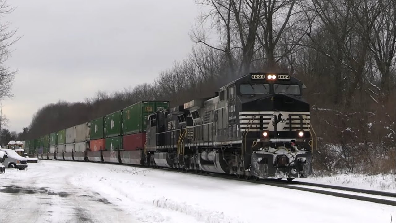 Ohio Rte 264 Norfolk Southern 264 on new route - East Edge Intermodal - 1/2026 - YouTube