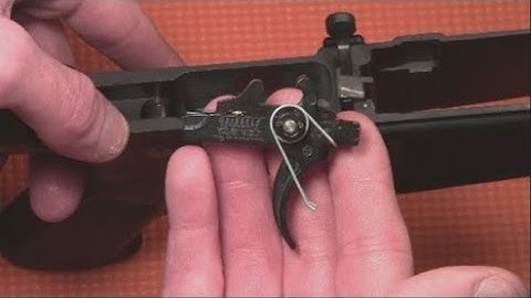 How to install the Geissele SSA-E Trigger in your AR15
