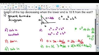 Details Calculus 30 Unit 6 Related Rates Example 2 Guide