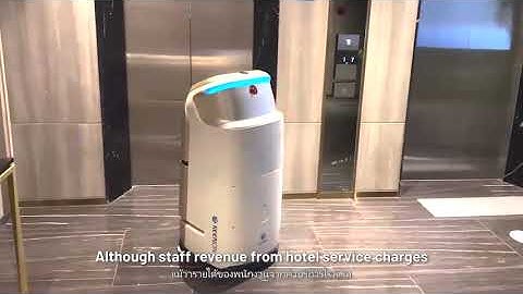 Botlink-The Robot Master: Keenon W3 Butler Robot in Pattaya, Thailand