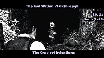 The Evil Within Walkthrough - Chapter 9 Episode 23 - The Cruelest Intentions (Puzzle 2 of 3)