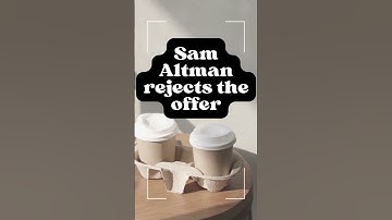Open AI for sale? Elon Musk